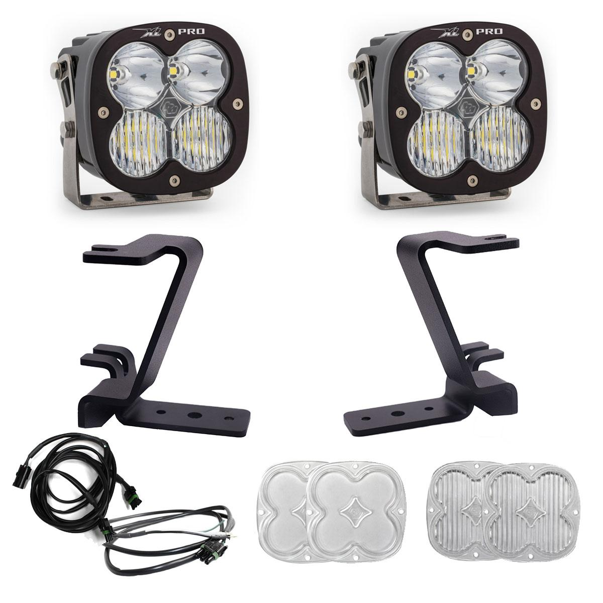 Baja Designs XL Pro A-Pillar Light Kit 2023-2025 Ford F-250/F-350 Super Duty