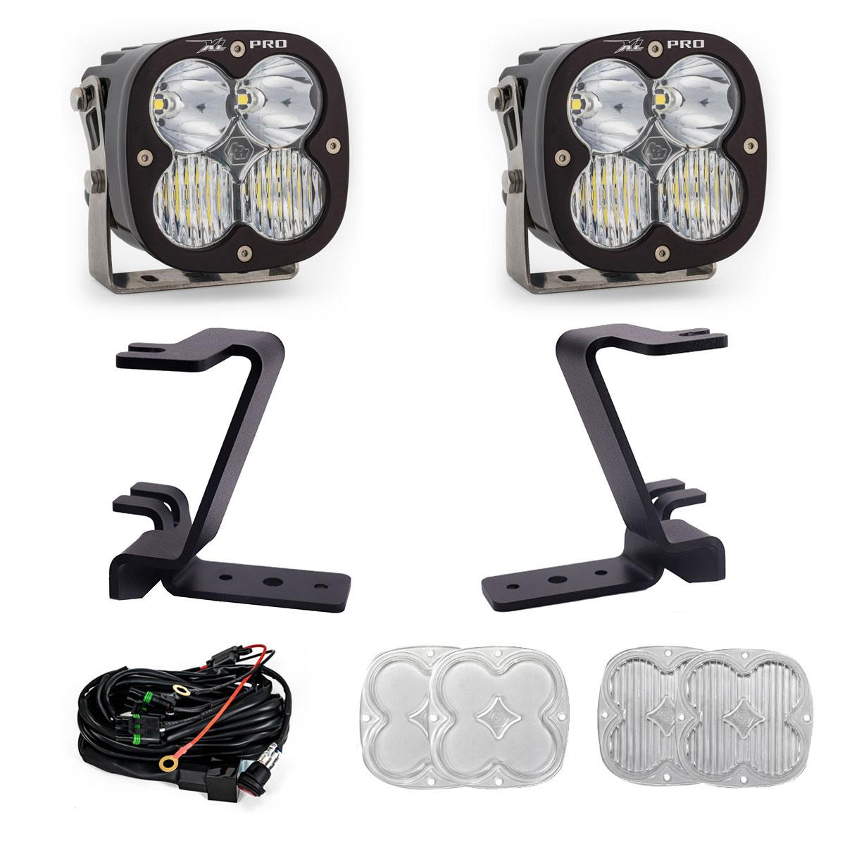 Baja Designs XL Pro A-Pillar Light Kit 2023-2025 Ford F-250/F-350 Super Duty