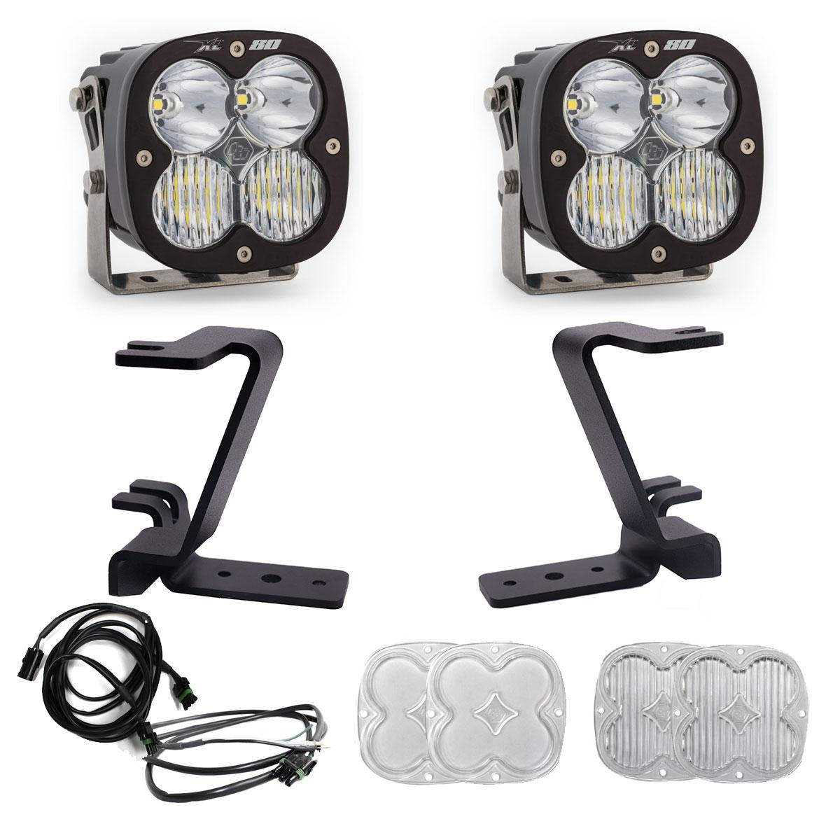 Baja Designs XL80 A-Pillar Light Kit 2023-2025 Ford F-250/F-350 Super Duty
