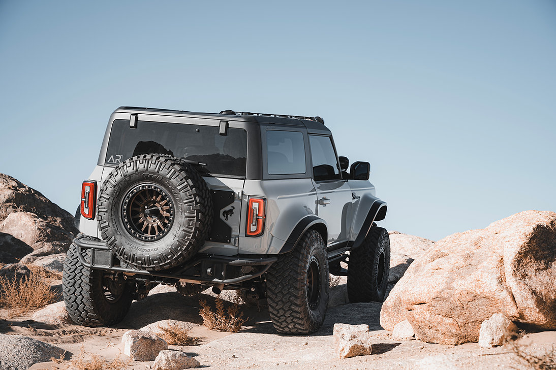 Bronco Rear Baja Forged Ford Bronco 2021-2025 Crawler Rear Bumper – KRAVE Automotive