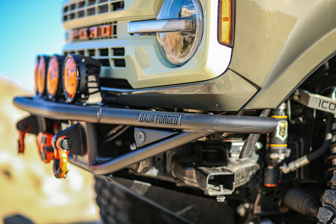 Baja Forged Ford Bronco 2021-2025 Front Bumper Parking Sensor Bracket ...