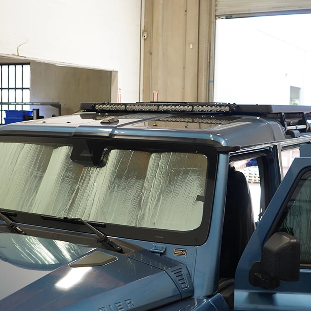 Baja Designs Roof Rack Light Bar Kit for INEOS Grenadier by Agile Offroad