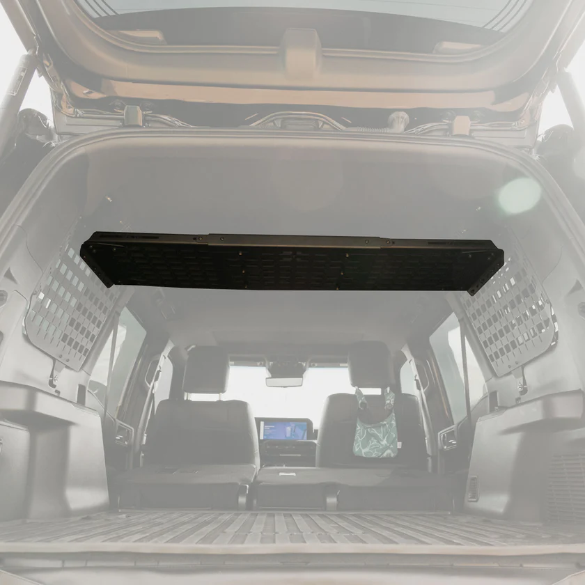 C4 Fabrication 2024-2026 Toyota Land Cruiser 250 Add-On Shelf For Rear Window Molle Panels