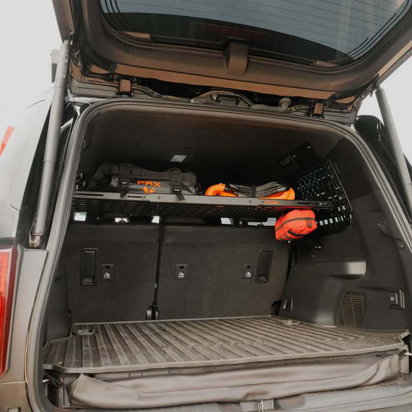 C4 Fabrication 2024-2026 Toyota Land Cruiser 250 Add-On Shelf For Rear Window Molle Panels