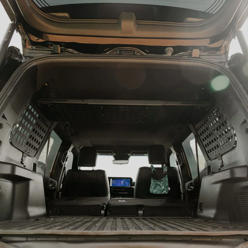 C4 Fabrication 2024-2026 Toyota Land Cruiser 250 Add-On Shelf For Rear Window Molle Panels