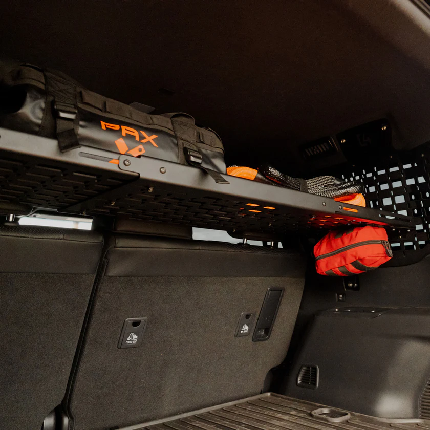 C4 Fabrication 2024-2026 Toyota Land Cruiser 250 Add-On Shelf For Rear Window Molle Panels