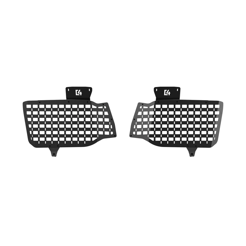 C4 Fabrication 2024-2026 Toyota Land Cruiser 250 Rear Window Molle Panel Pair