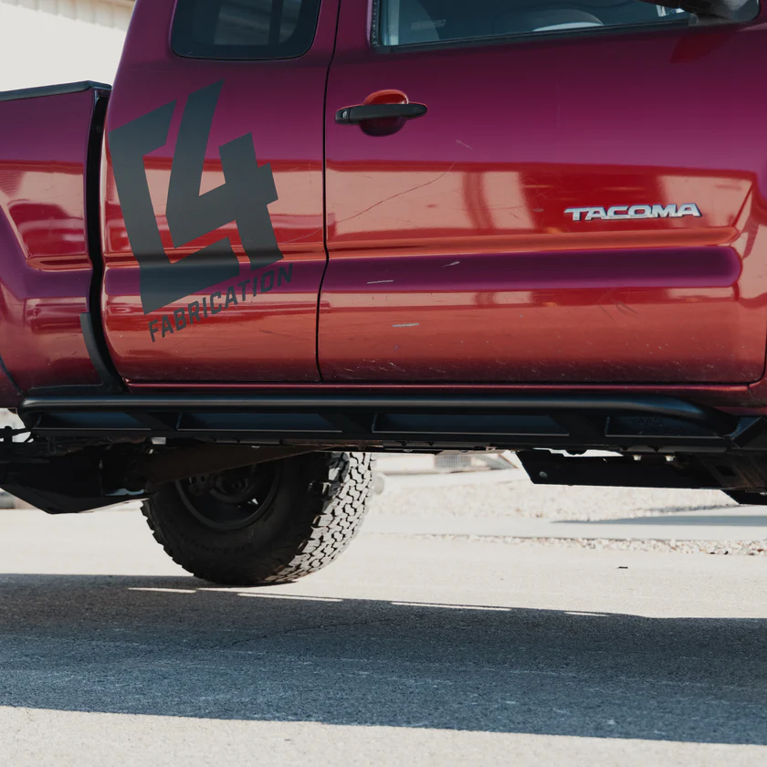 C4 Fabrication 2nd Gen Tacoma Rock Runner Sliders 2005-2015