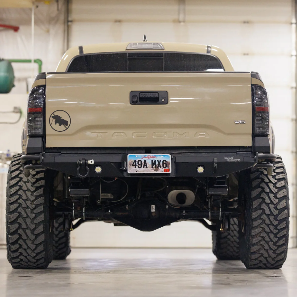 C4 Fabrication 3rd Gen Tacoma Rock Runner High Clearance Rear Bumper 2016-2023