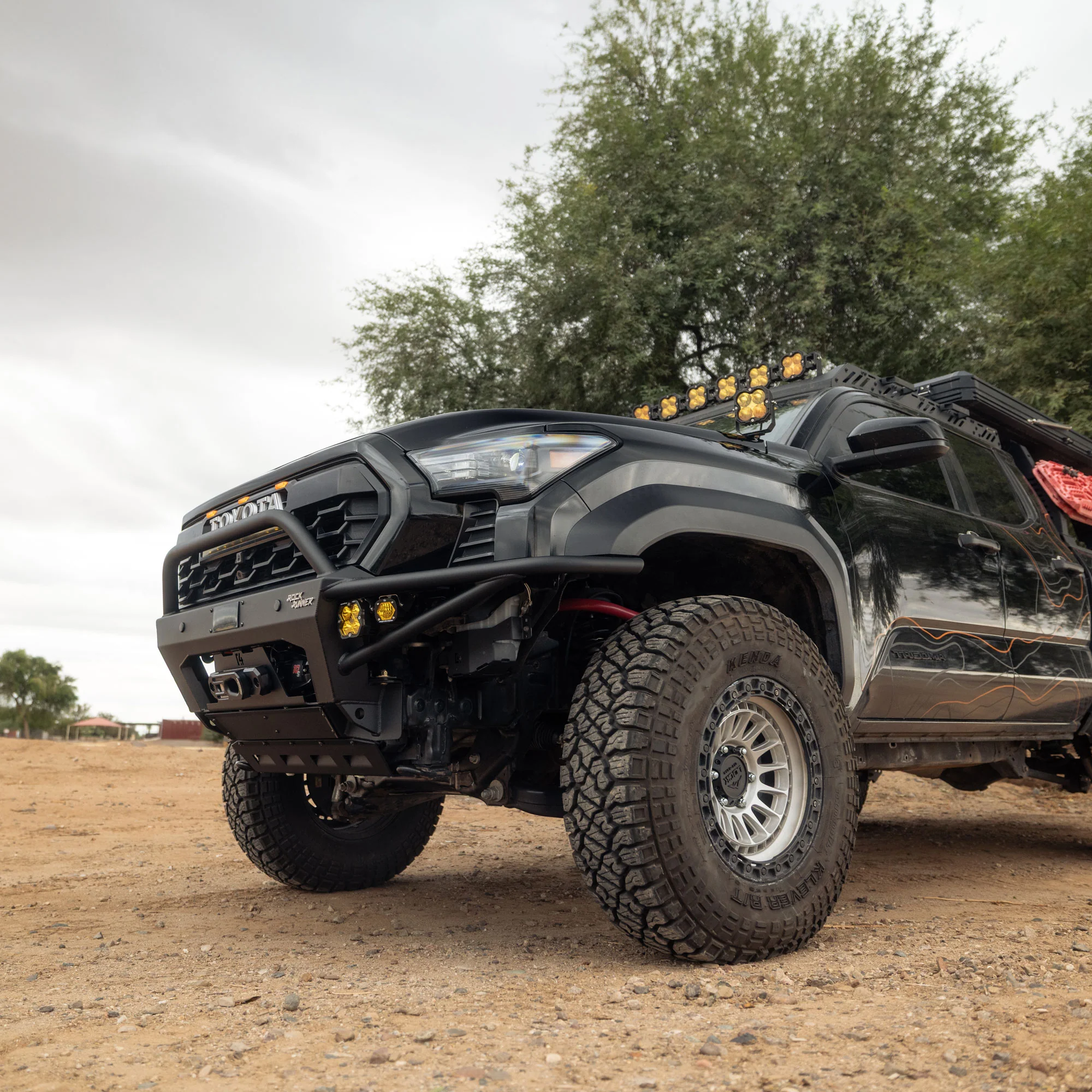 C4 Fabrication 4th Gen Tacoma Rock Runner Front Bumper 2024+