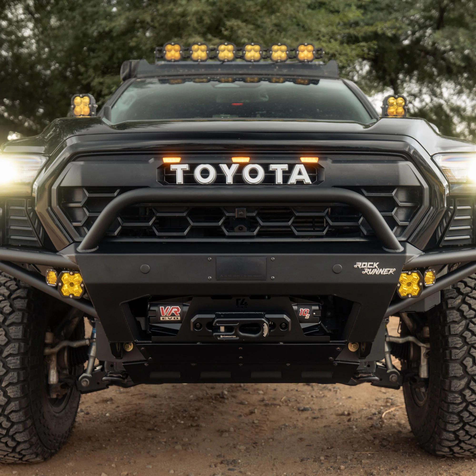 C4 Fabrication 4th Gen Tacoma Rock Runner Front Bumper 2024+