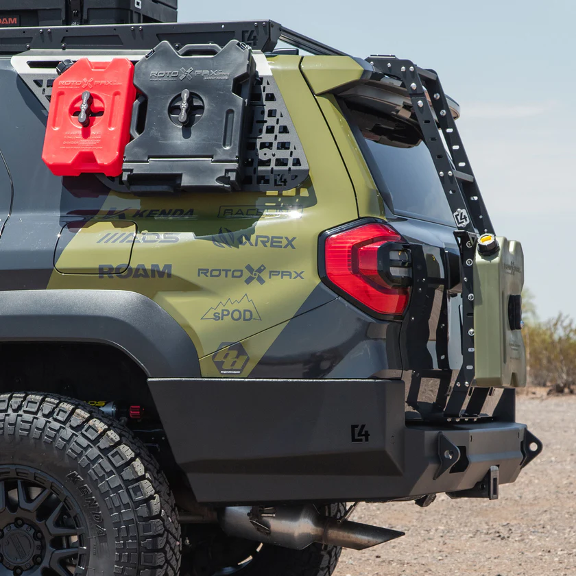 C4 Fabrication 6th Generation 4Runner Overland Series Rear Bumper