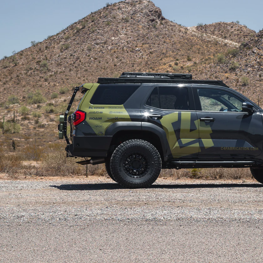 C4 Fabrication 6th Generation 4Runner Overland Series Rear Bumper