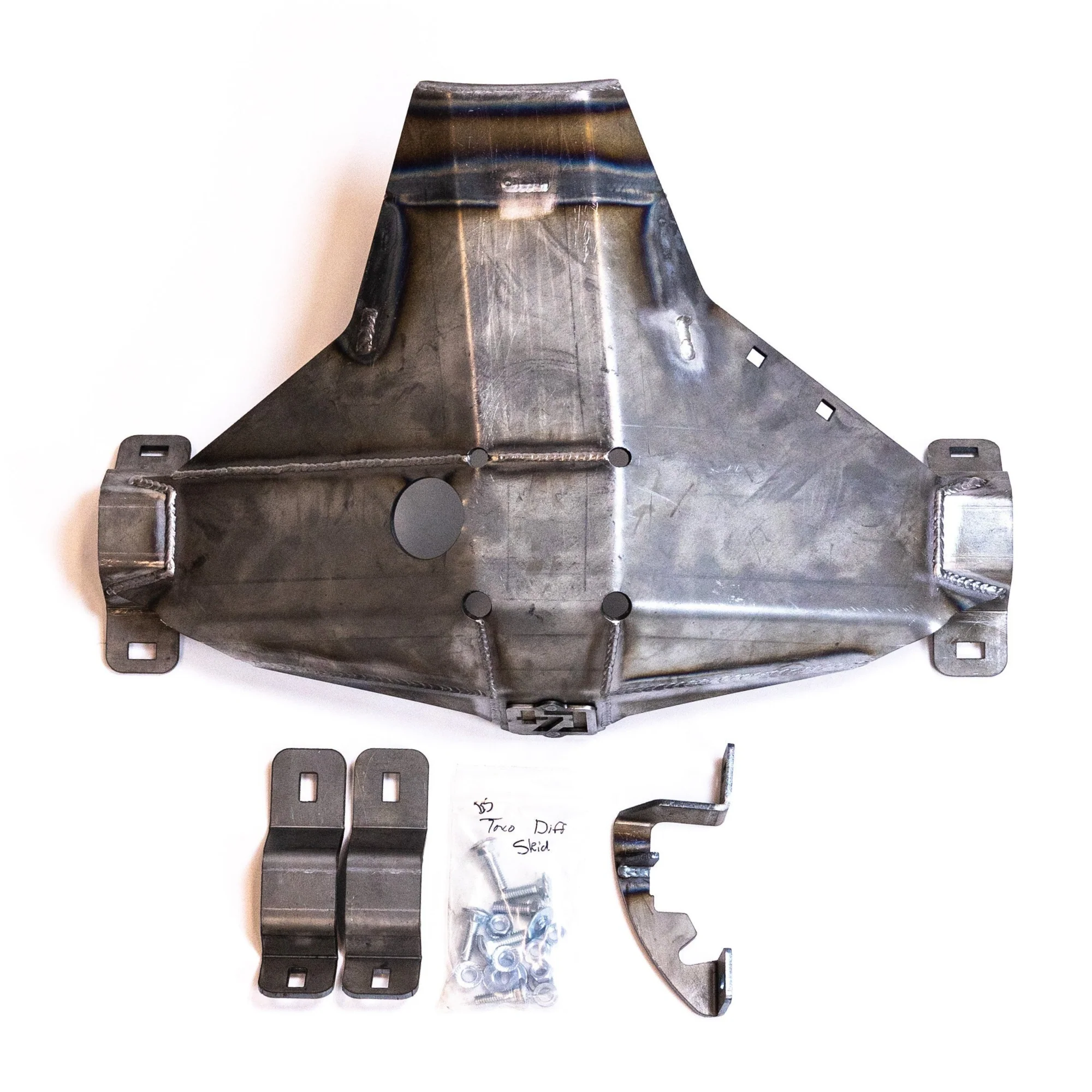 C4 Fabrication Tacoma T2 Rear Differential Skid Plate