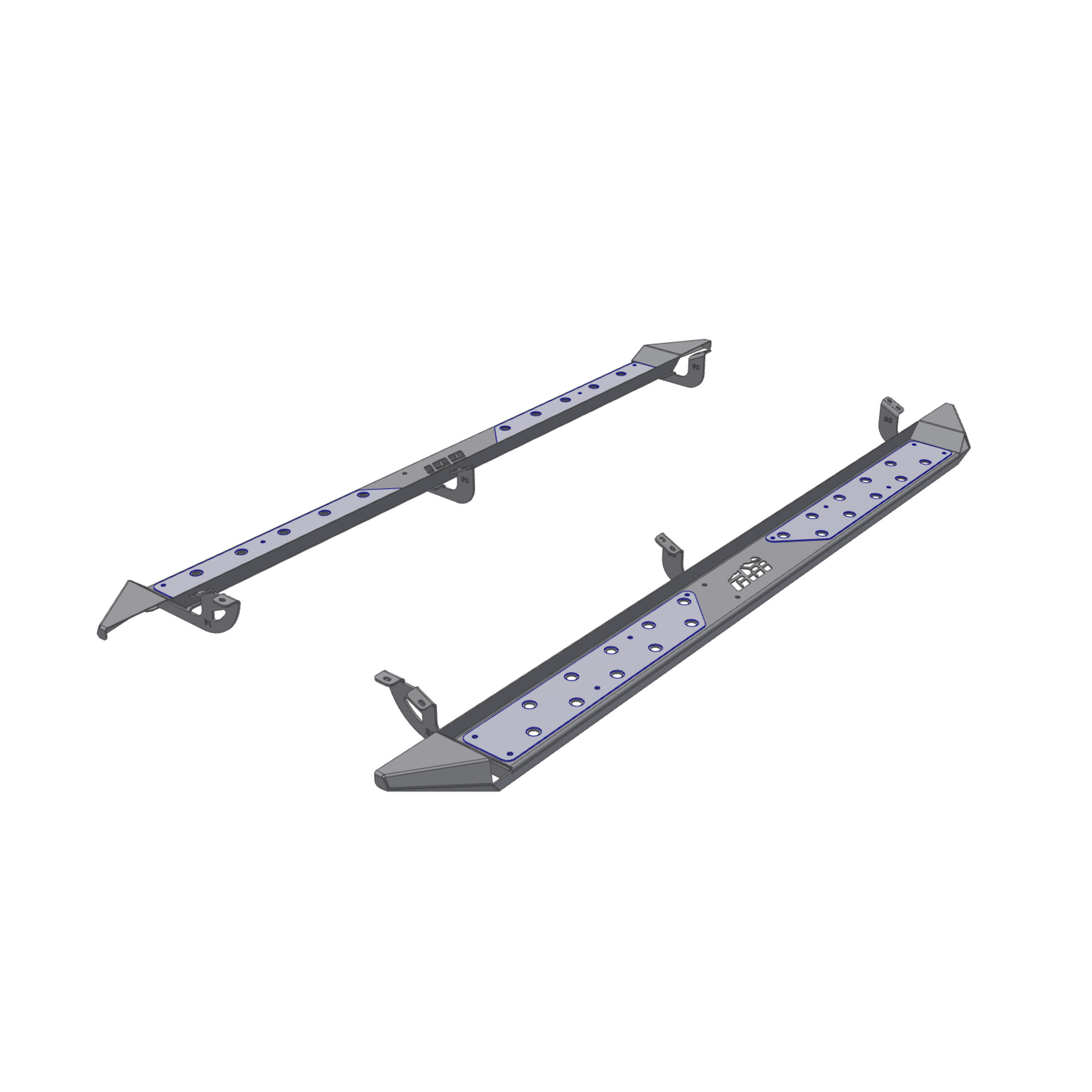 CBI Side Steps - 2016-2023 Toyota Tacoma