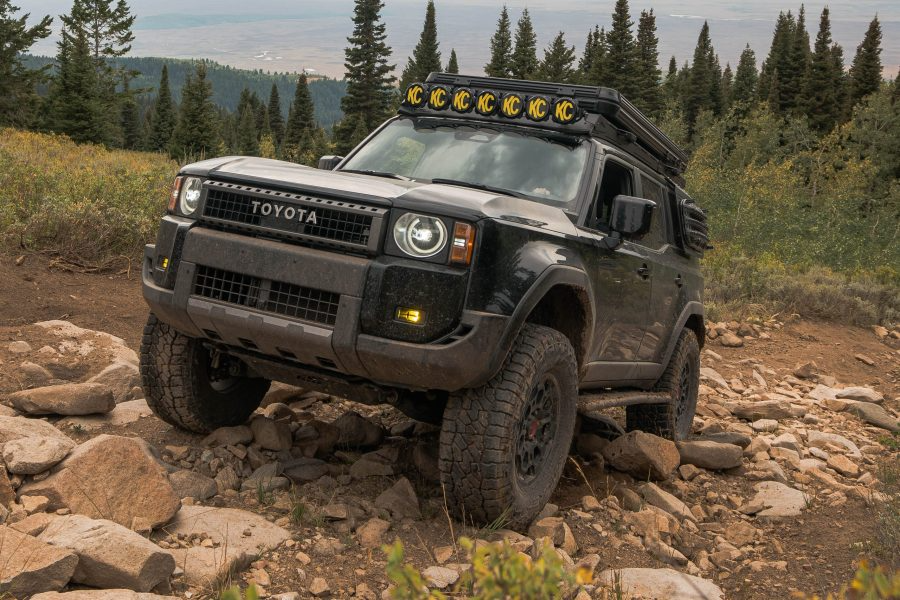CBI Standard Overland Rock Sliders | 2024-2026 Toyota Land Cruiser