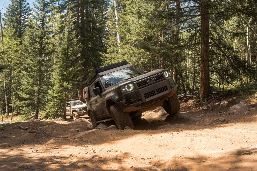 CBI Standard Overland Rock Sliders | 2024-2026 Toyota Land Cruiser