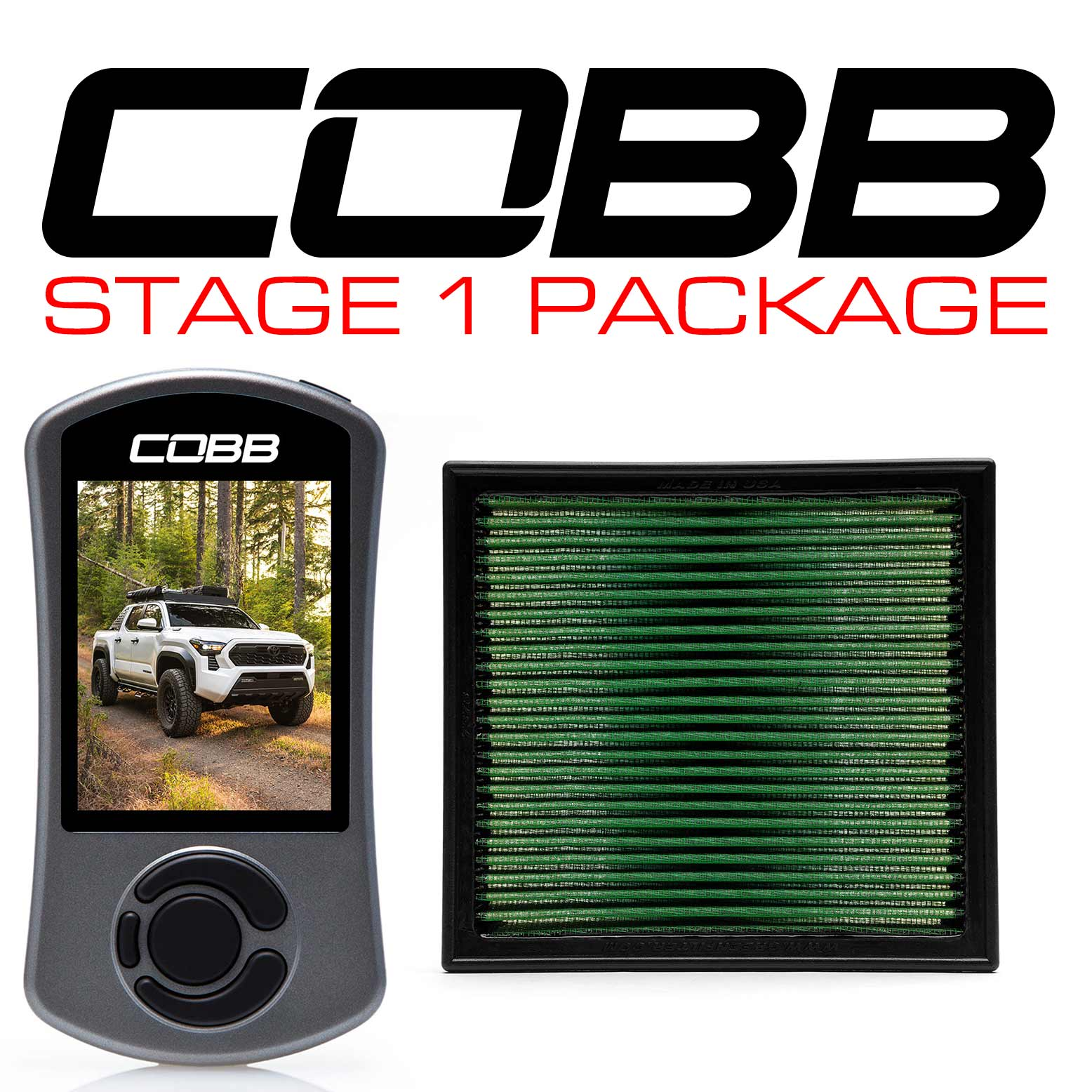 COBB Tuning Stage 1 Power Package for Toyota iFORCE MAX Tacoma 2024+ (Hybrid)