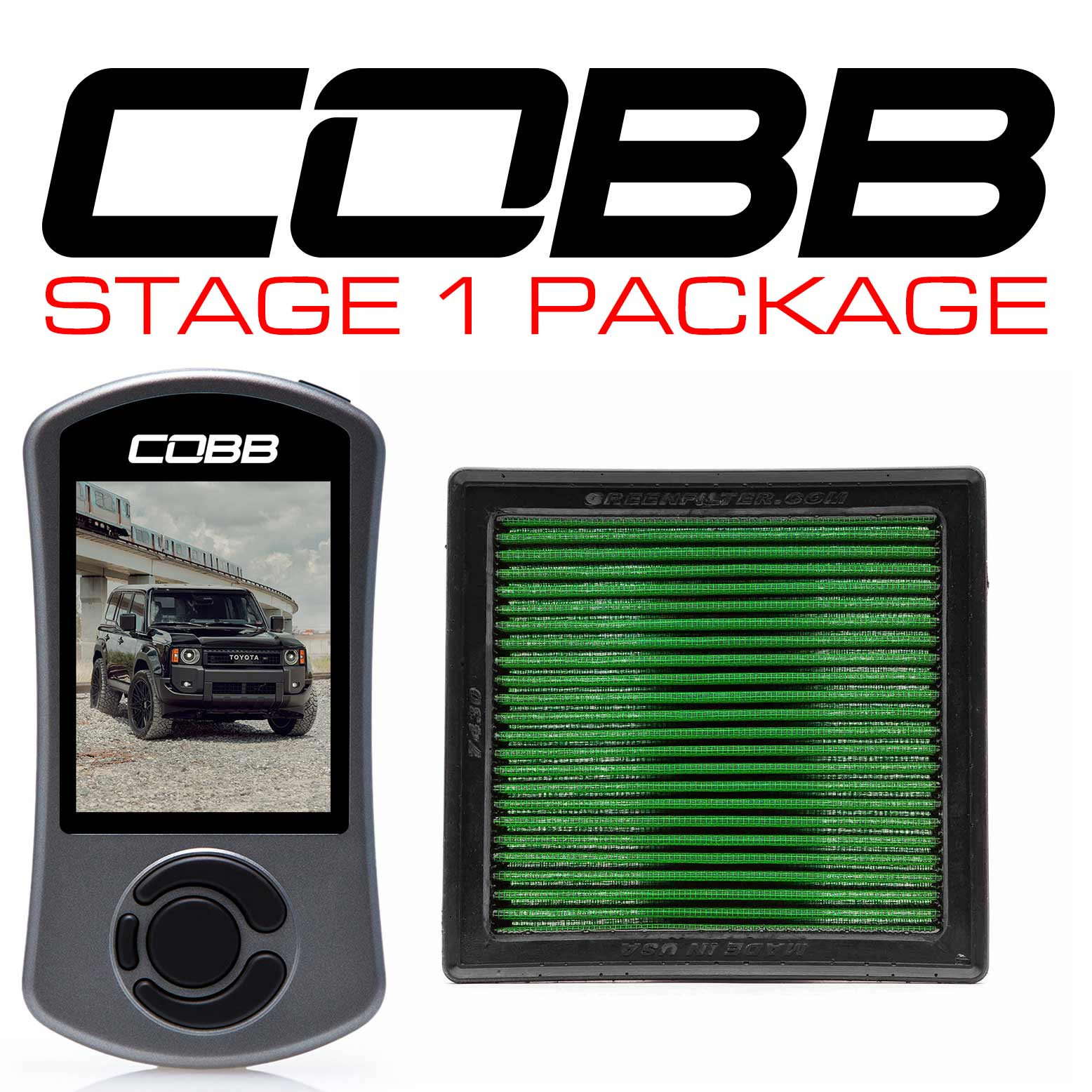 COBB Tuning Stage 1 Power Package for Toyota Land Cruiser 2024+ (Hybrid)