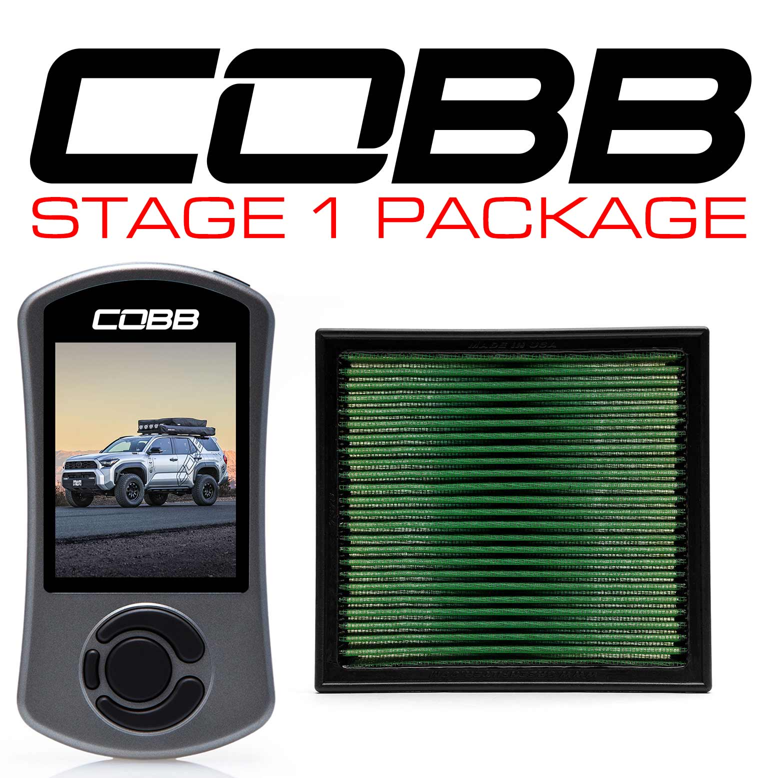 COBB Tuning Stage 1 Power Package for Toyota iFORCE MAX 4Runner 2025+