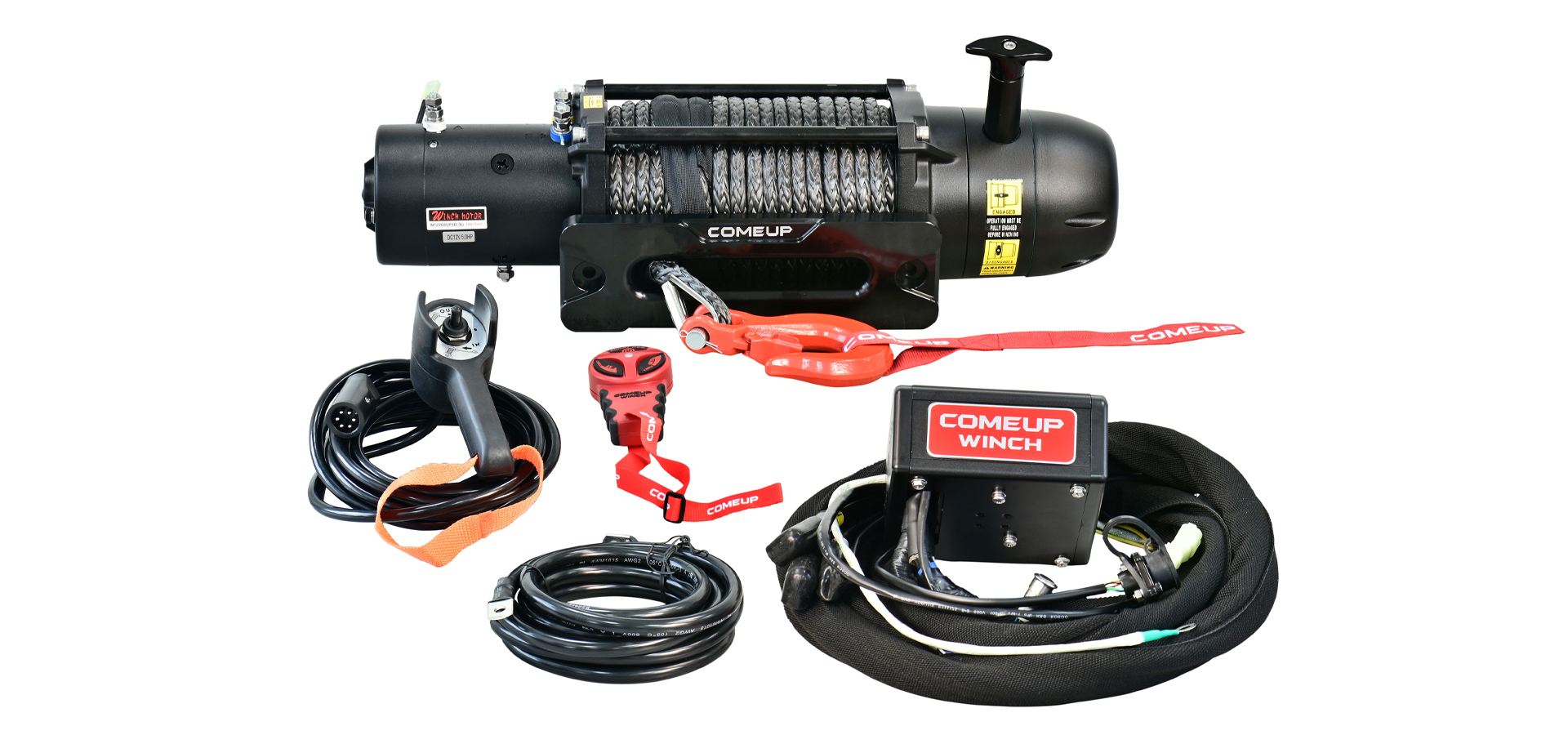 COMEUP SEAL SLIM 9.5rs GMG Winch For Silverado/Sierra 1500 With AEV Front Bumper
