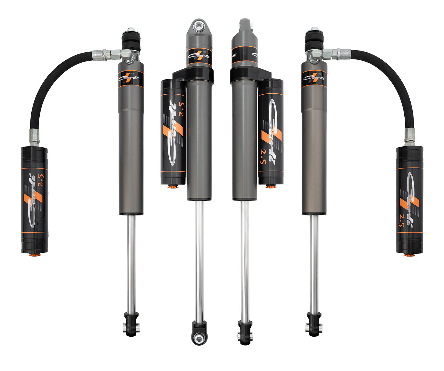 Carli Suspension 2005+ Ford Super Duty Carli-Spec 2.5" RR Shock Package 4.5"/5.5" Lift