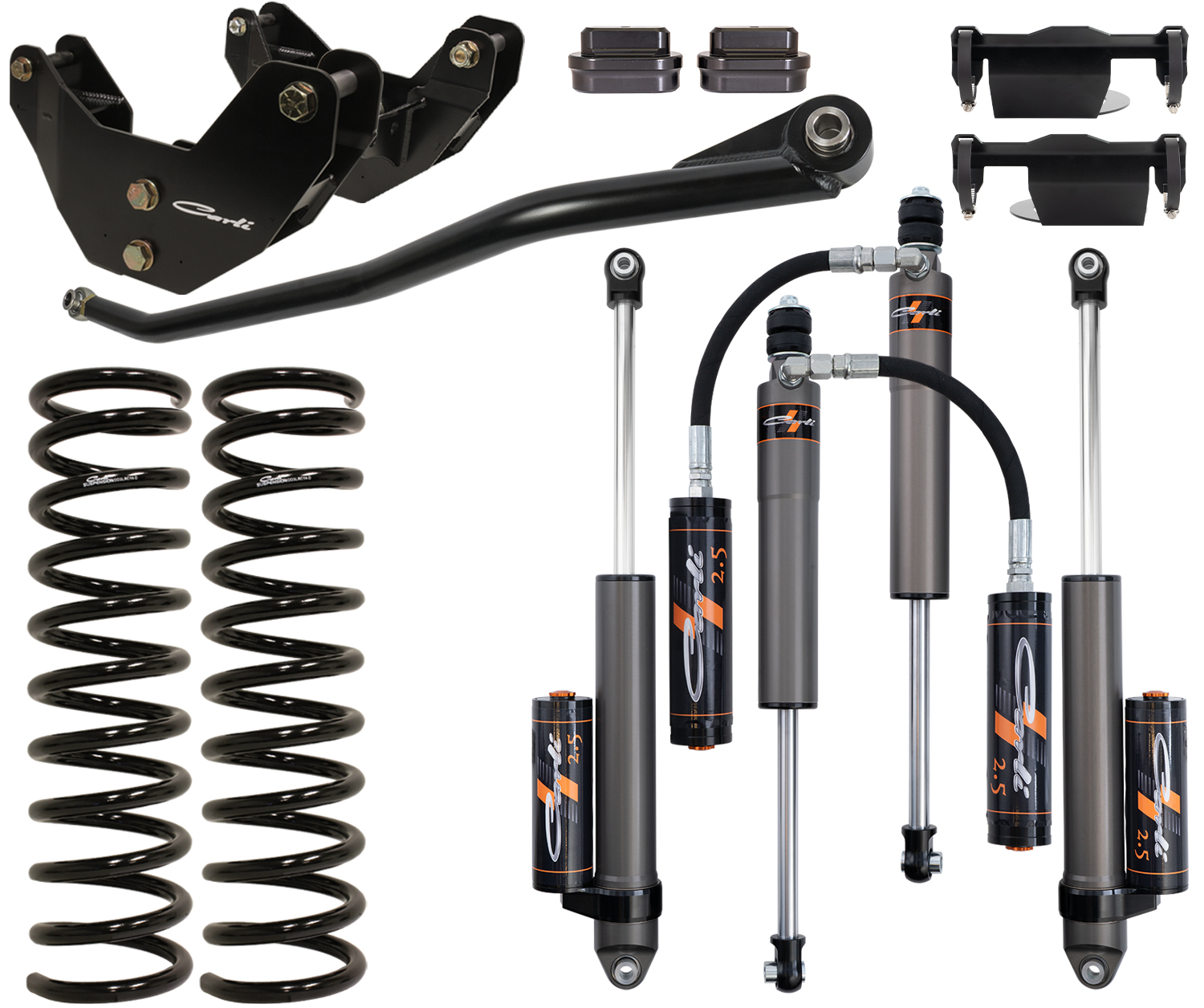 Carli Suspension 2013-2025 Ram 3500 Auto Level Air Suspension Pathfinder System 3.25" Lift