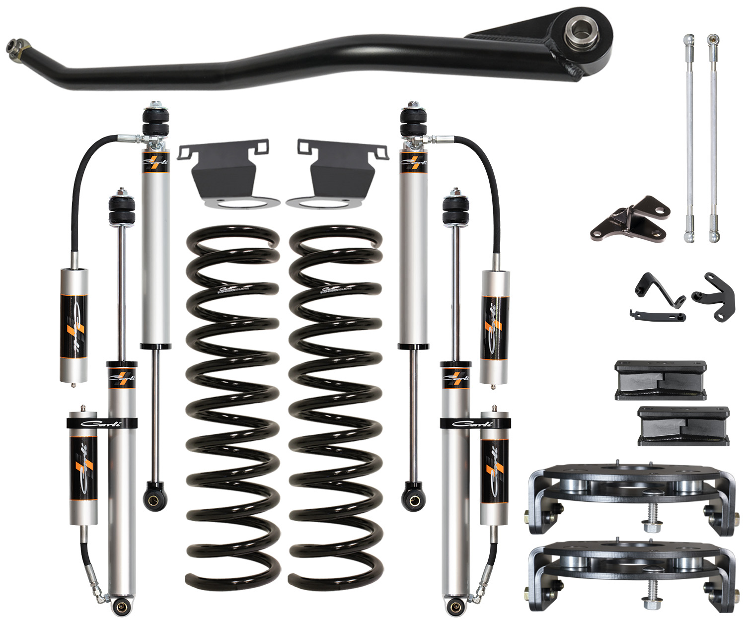 Carli Suspension 2014-2025 Ram 2500 Air Ride Backcountry System 2.5" Lift