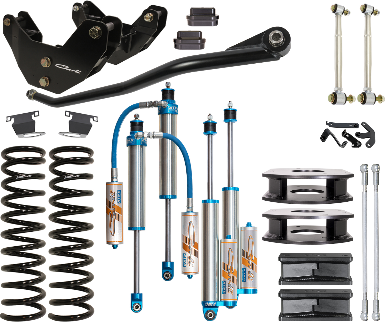 Carli Suspension 2014-2026 Ram 2500 Air Ride Pintop System 3.25