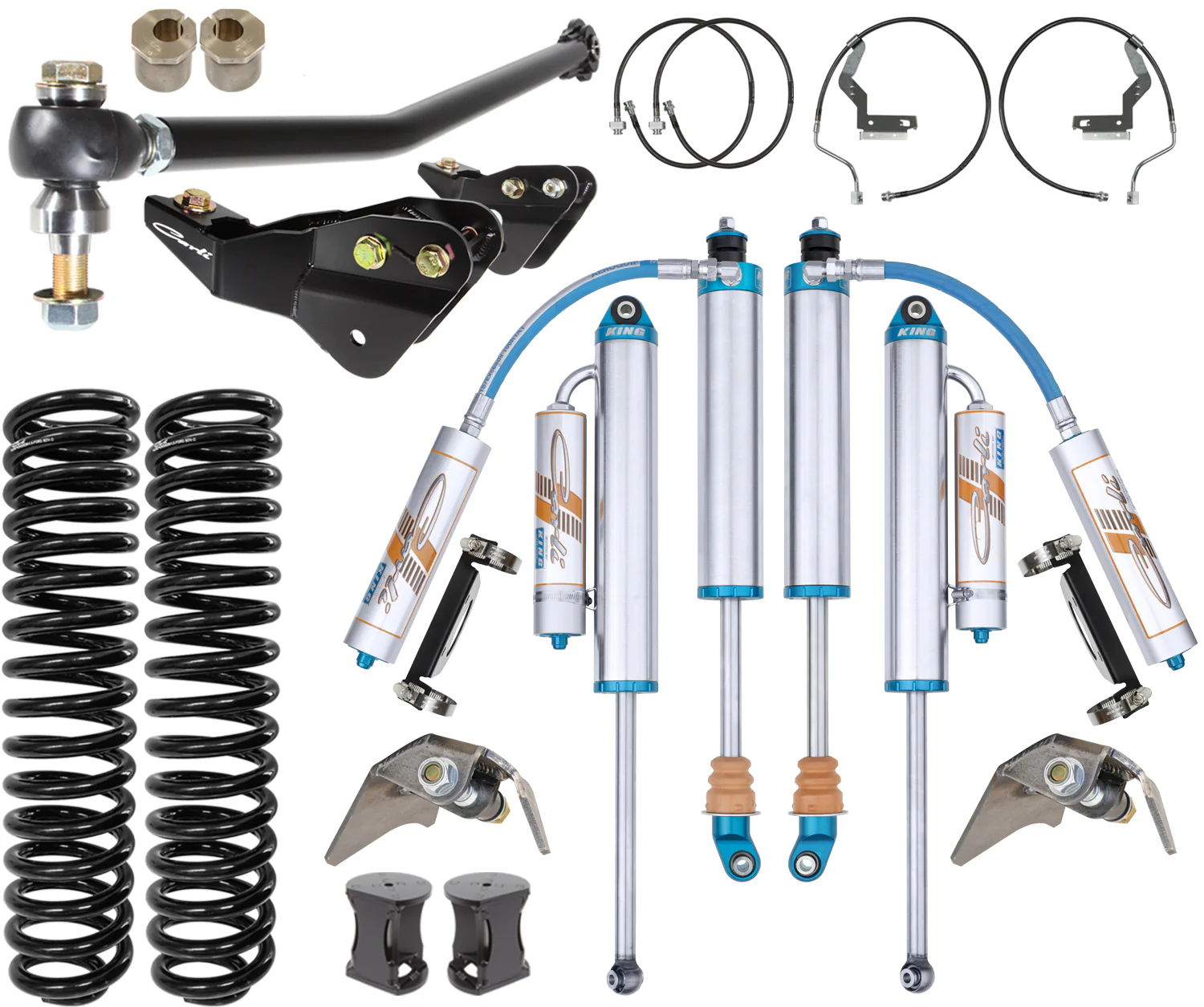 Carli Suspension 2017-2022 Ford Super Duty Dominator System 4.5"/5.5" Lift