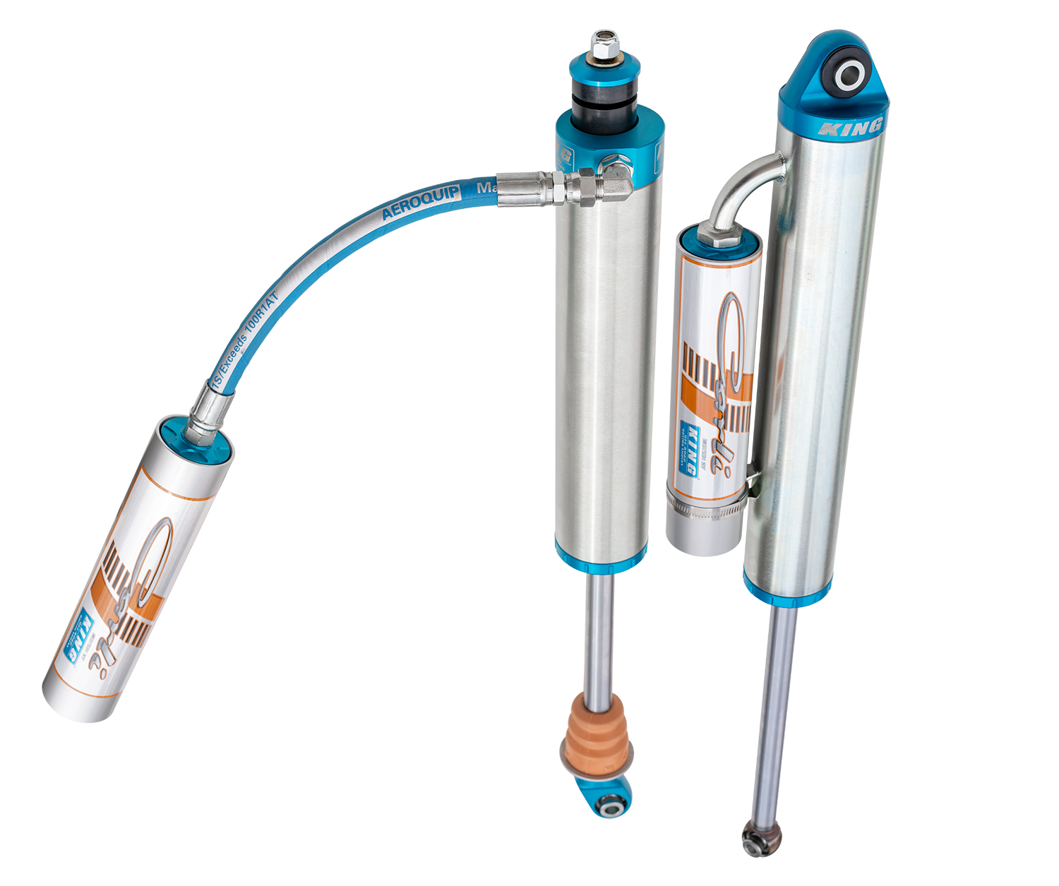 Carli Suspension 2017+ Ford Super Duty Carli Tuned King 3.0" RR Shock Package 4.5" Lift