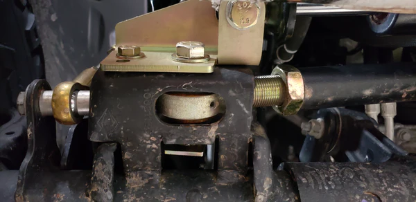 Clayton Off Road Steering Stabilizer Relocation Bracket 2007-2018+ JK/JL/JT