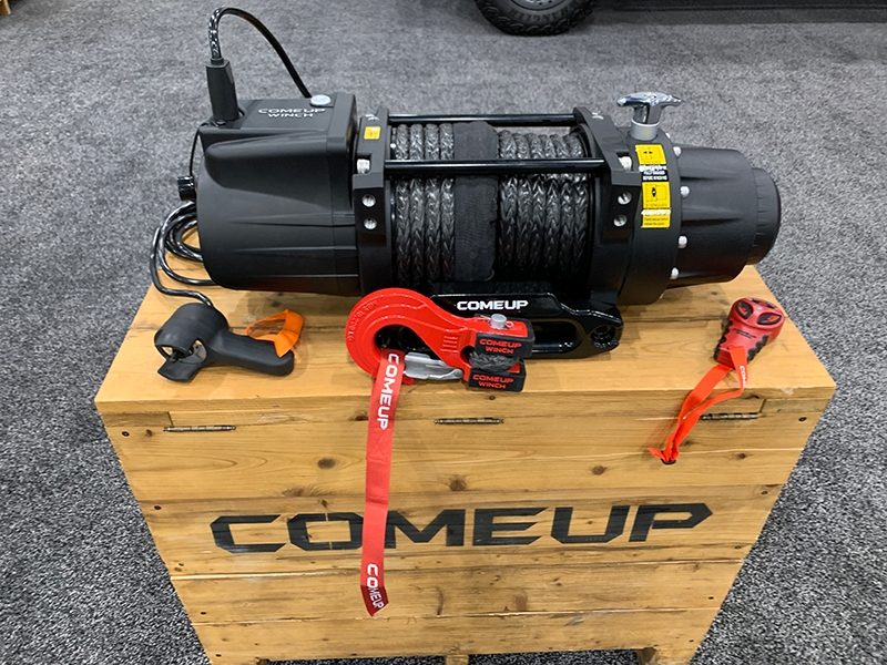 Comeup Seal 16.5rsi Trail Edition 12v Winch W/ Synthetic Rope And Wireless Remote 