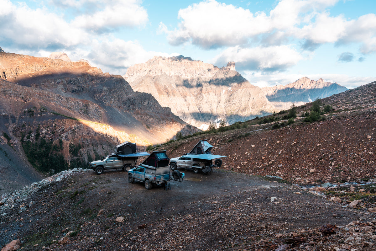 KRAVE built truck out on the trail