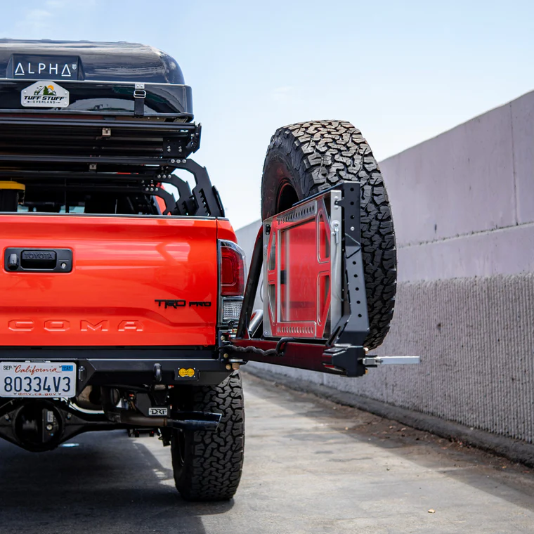 DRT Fabrication 2016-2023 Tacoma Bolt on Swing Out Rear Bumper