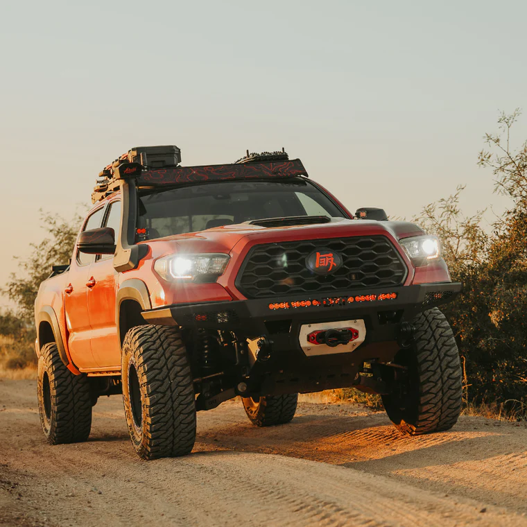 DRT Fabrication 2016-2023 Tacoma Plated Front Bumper