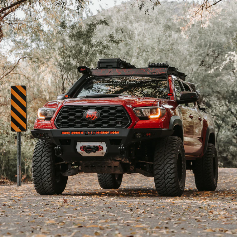 DRT Fabrication 2016-2023 Tacoma Plated Front Bumper