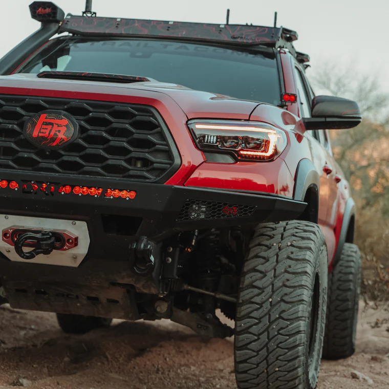 DRT Fabrication 2016-2023 Tacoma Plated Front Bumper