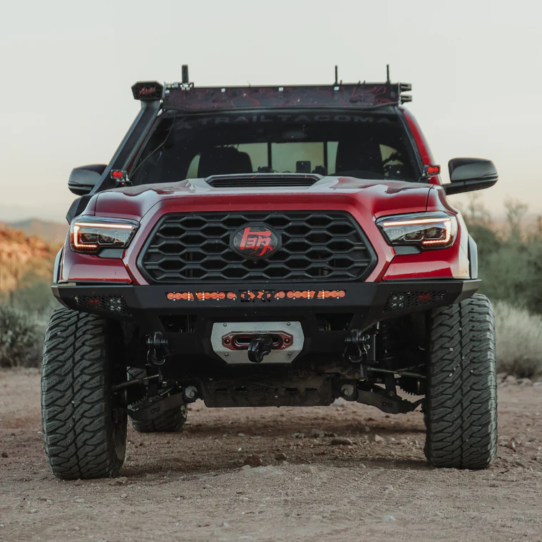 DRT Fabrication 2016-2023 Tacoma Plated Front Bumper