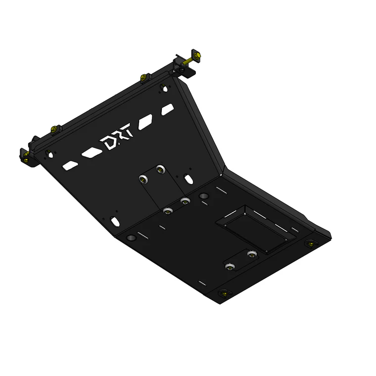 DRT Fabrication Cross Member Delete & Skid Plate Kit for 2005-2023 Toyota Tacoma