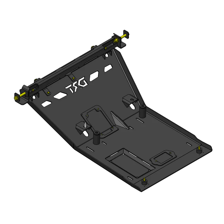 DRT Fabrication Cross Member Delete & Skid Plate Kit for 2005-2023 Toyota Tacoma
