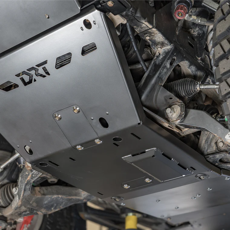 DRT Fabrication Cross Member Delete & Skid Plate Kit for 2005-2023 Toyota Tacoma
