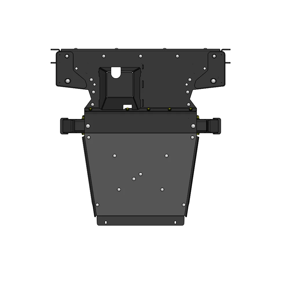 DRT Fabrication Flat Belly Skid Plate Kit for 2005-2023 Toyota Tacoma