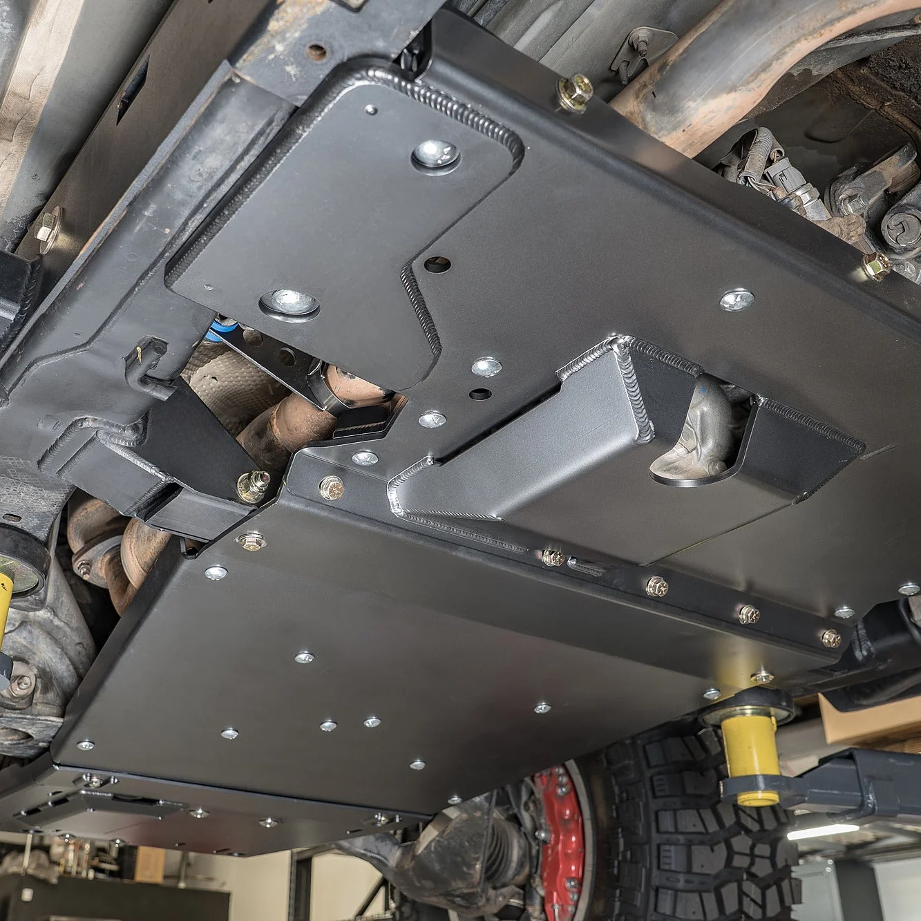 DRT Fabrication Flat Belly Skid Plate Kit for 2005-2023 Toyota Tacoma