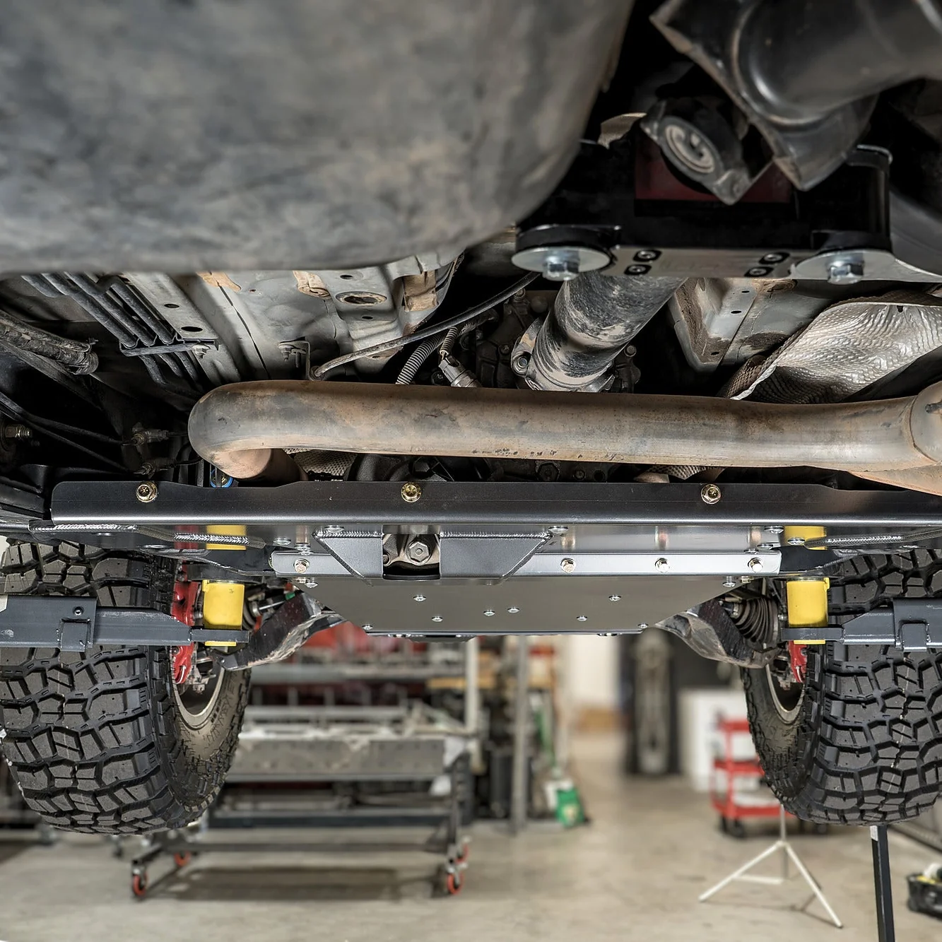 DRT Fabrication Flat Belly Skid Plate Kit for 2005-2023 Toyota Tacoma