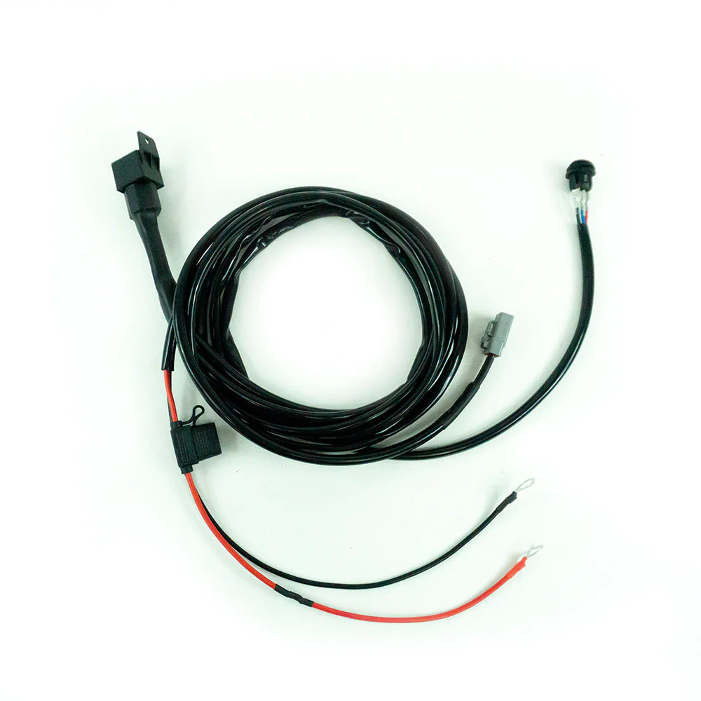 Heretic Wiring Harness: 30" And Below For Single Light Bar (Up To 180W)