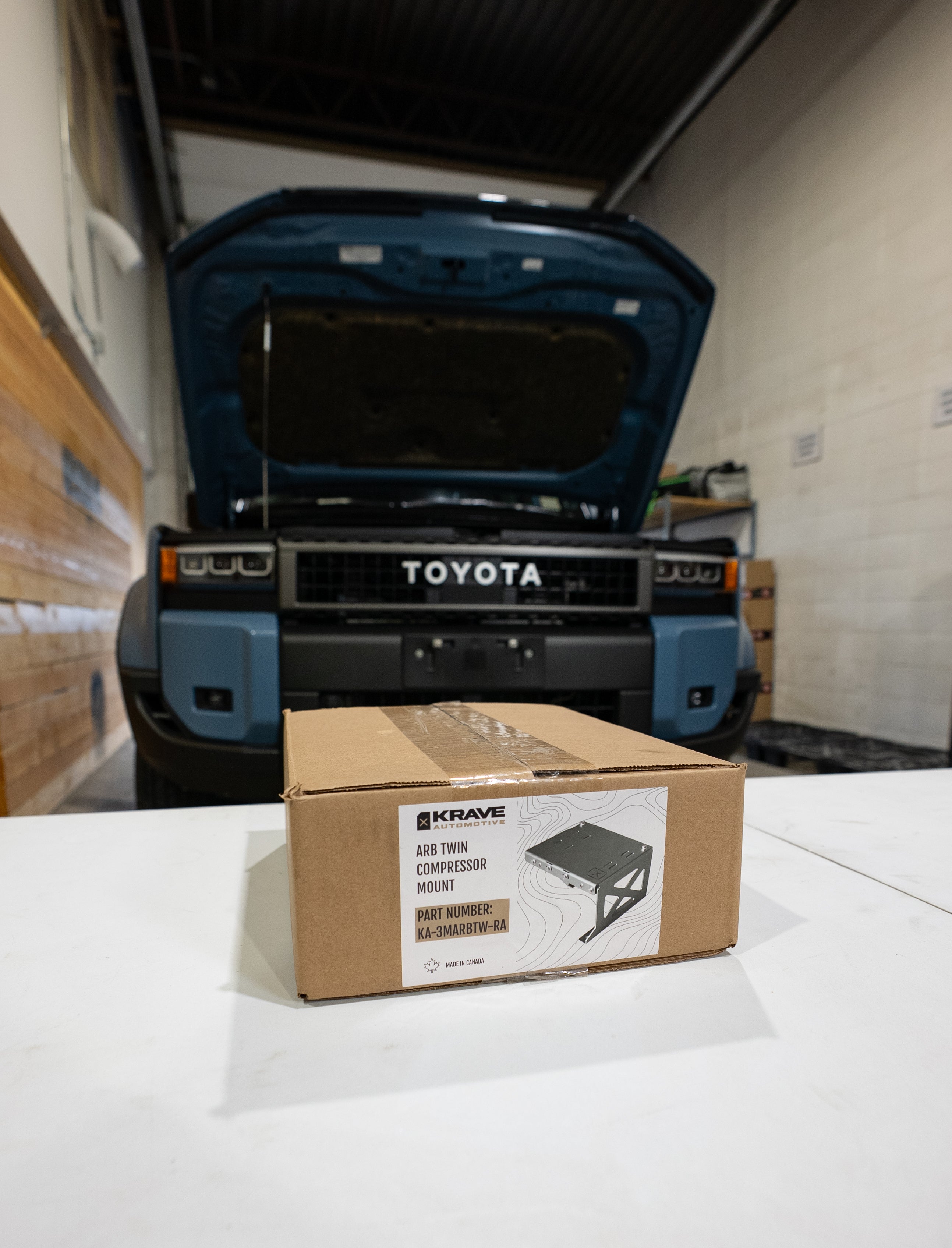KRAVE - ARB Twin Compressor Mount | Stainless Steel | 24+ Tacoma, Land Cruiser, 25+ 4Runner