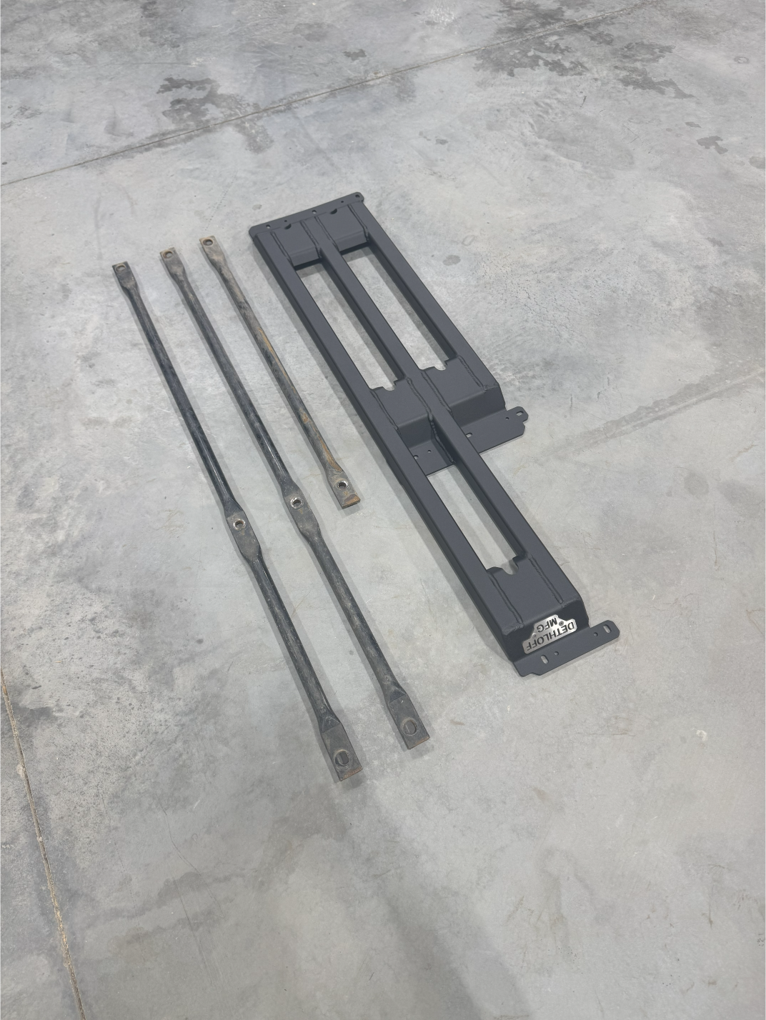 Dethloff Mfg 3-Bar Skid Plate 2014-Present Ram Power Wagon