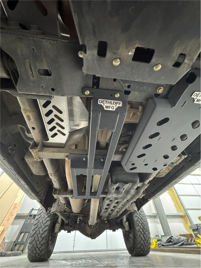 Dethloff Mfg 3-Bar Skid Plate 2014-Present Ram Power Wagon