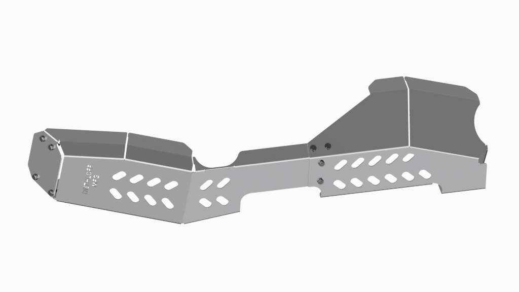 Dethloff Mfg Catalytic Converter Guard Kit 2019-Present RAM 2500/3500